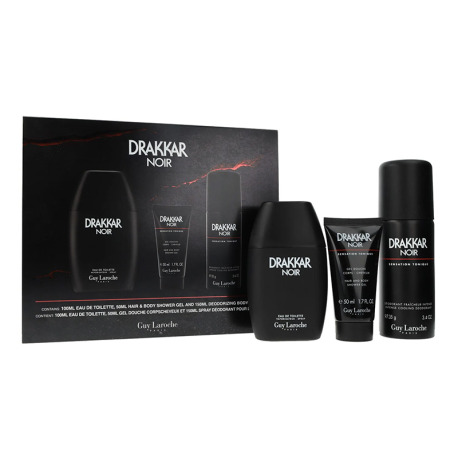 GUY LAROCHE Drakkar Noir Geschenkset - Eau de Toilette GUY LAROCHE Drakkar Noir Geschenkset - Eau de Toilette